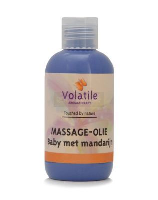 Volatile baby massageolie met mandarijn 150 ml