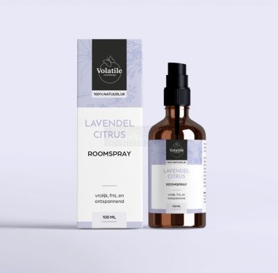 Volatile roomspray lavender citrus 100 ml - NIEUW