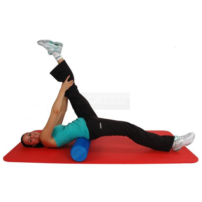MamboMax Pilates Yoga foam roller 90 cm x15 cm
