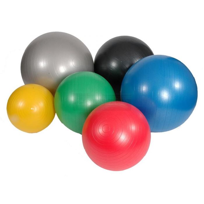 ABS Oefenbal - fysiotherapie bal - zit bal 85 cm zwart