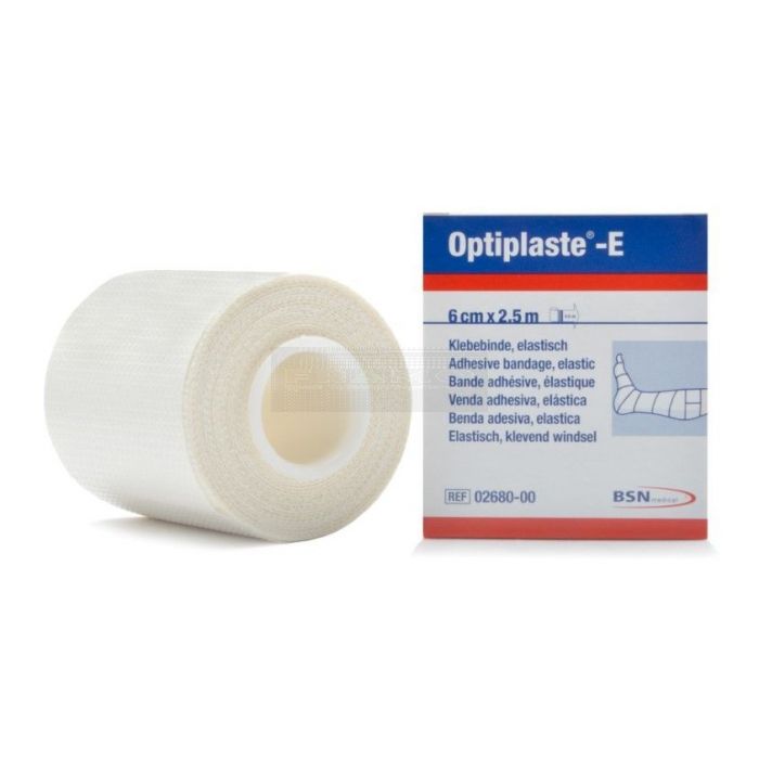 Optiplaste-E 6 cm x 4,5 meter per stuk verpakt