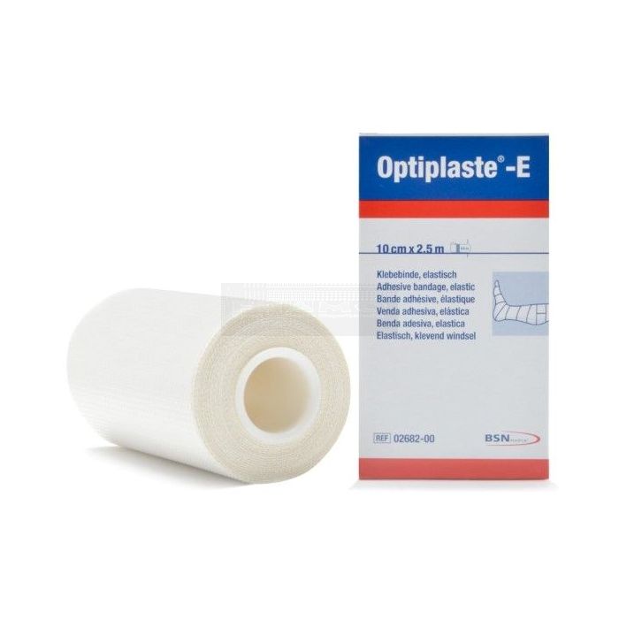 Optiplaste-E 10 cm x 4,5 meter per stuk verpakt
