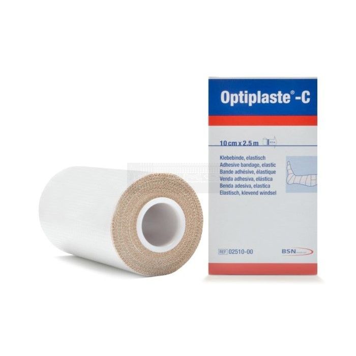 Optiplaste-C 10 cm x 4,5 meter per stuk verpakt