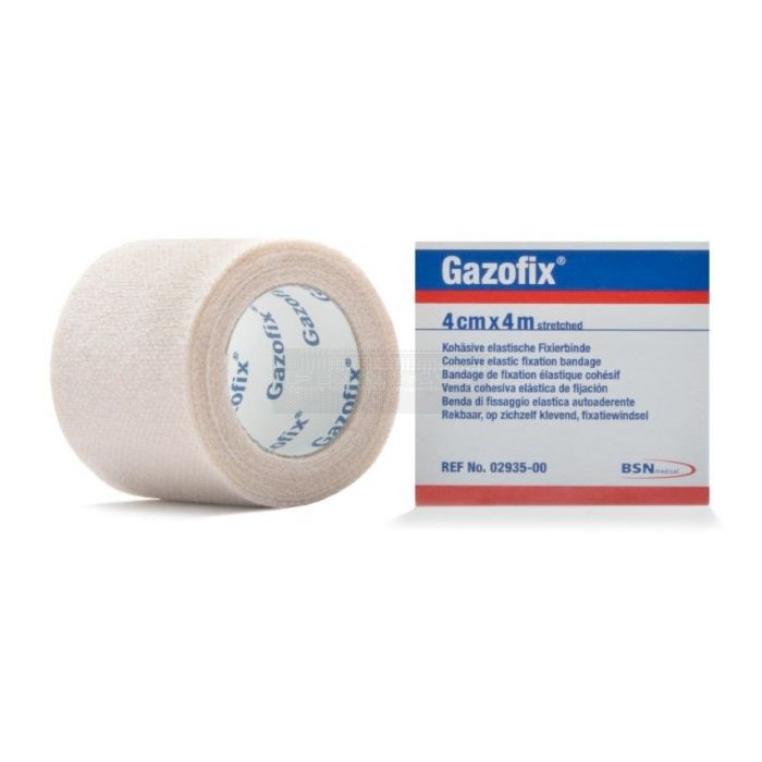 Gazofix fixatiewindsel 4 cm x 4 meter