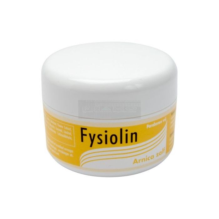 Fysiolin Arnica zalf 200 ml parabenen vrij vernieuwde samenstelling