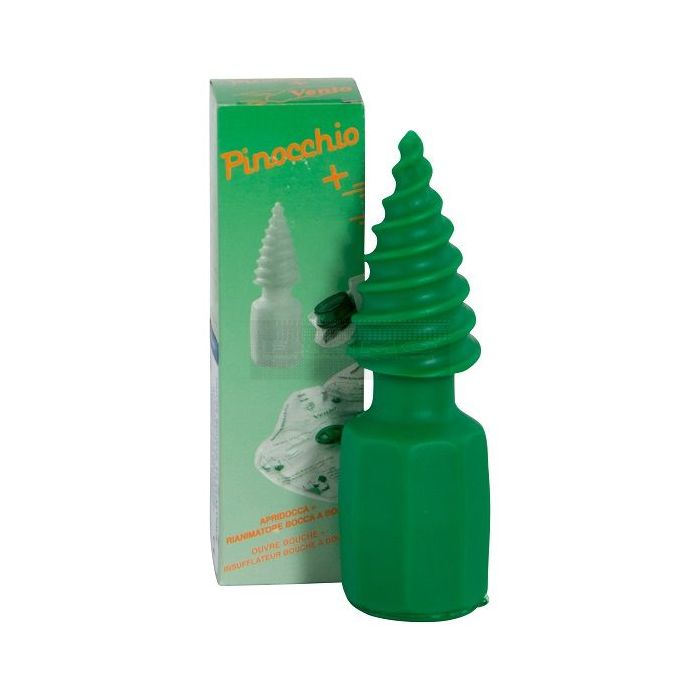 Mondschroef met beademingsdoekje kunststof uitvoering