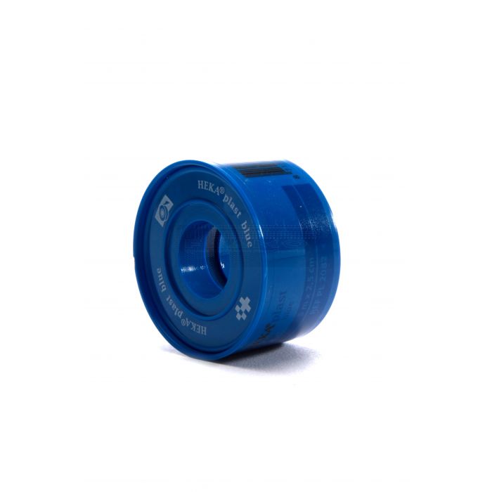 Hekaplast HACCP hechtpleister 2,5 cm x 5 meter blauw