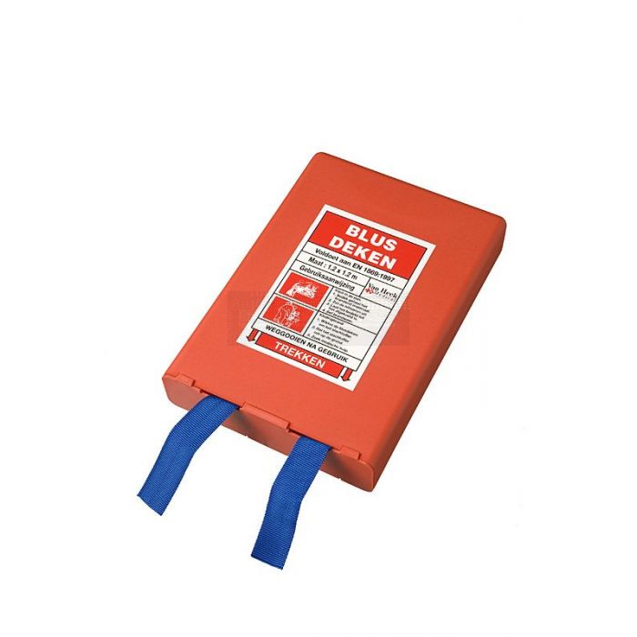 Blusdeken met wandhouder 180 cm x 180 cm