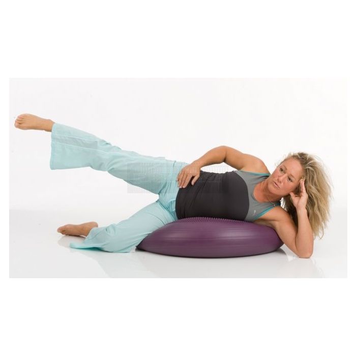 Togu Giant extreme balanskussen 80 cm paars zijkant