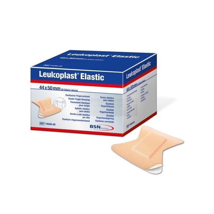 Leukoplast elastische vingertoppleister à 50 stuks