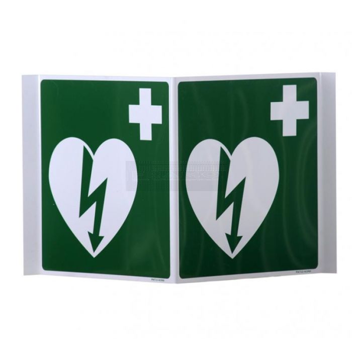 AED Panoramisch Bord 20 cm x 40 cm MAC-2040