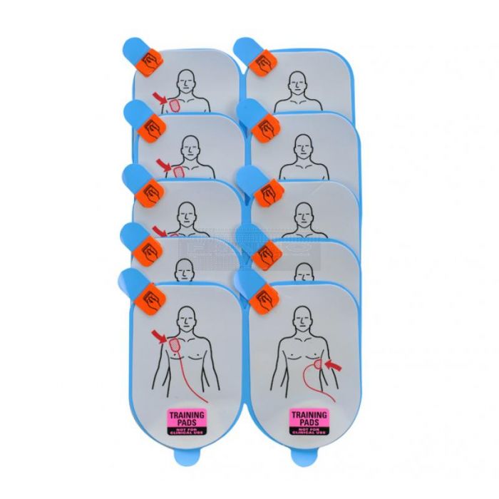 Defibtech AED trainer vervangingselektrodes set à 5 paar