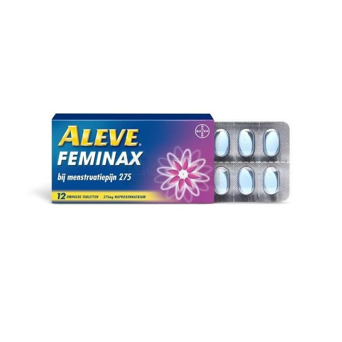Aleve Feminax bij menstruatiepijn à 12 tabletten