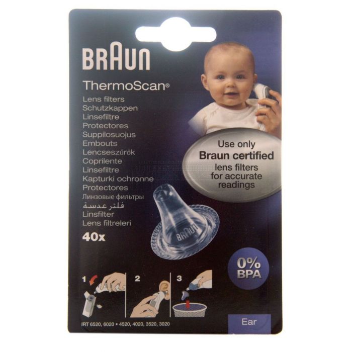 Braun ThermoScan Lensfilters LF40 à 40 stuks 