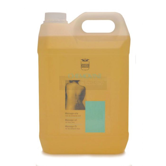 Chemovine massage olie can 5000 ml voor massage van de behaarde huid