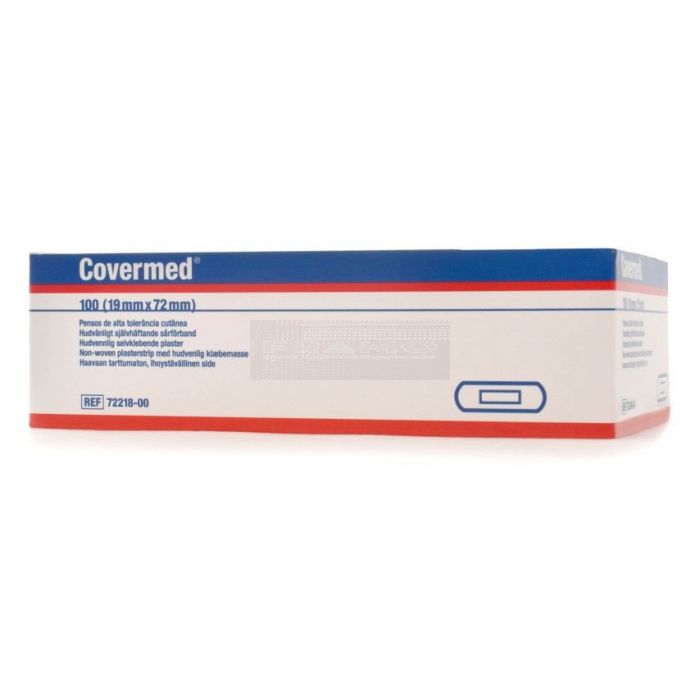 CoverMed huidvriendelijke wondstrips 19 mm x 72 mm à 100 stuks