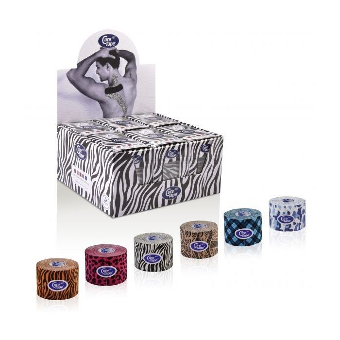 Professionele kinesiotape met unieke designs voor sport, fysiotherapie en revalidatie