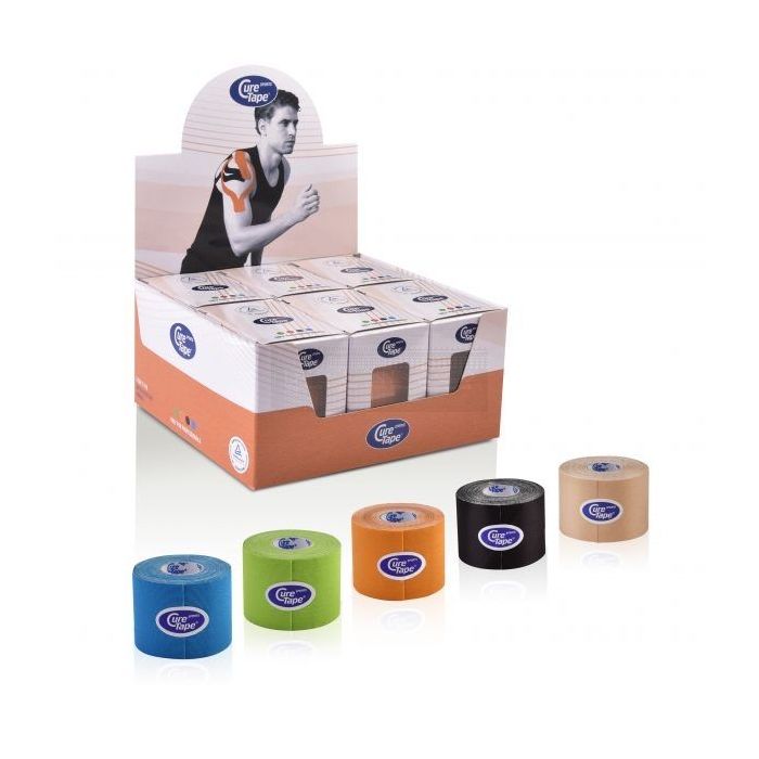 CureTape Sports 5 cm x 5 m | Extra Sterke Kinesiotape voor Sport