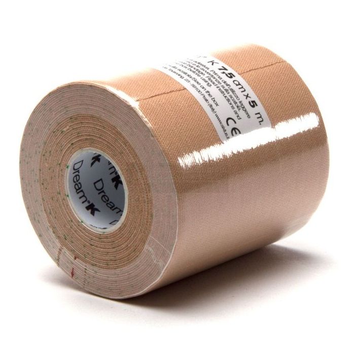 Dream K tape 7,5 cm x 5 meter beige