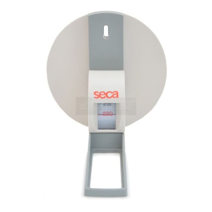 Seca 206 meetlint wandbevestiging hoogte 220 cm aan de wand