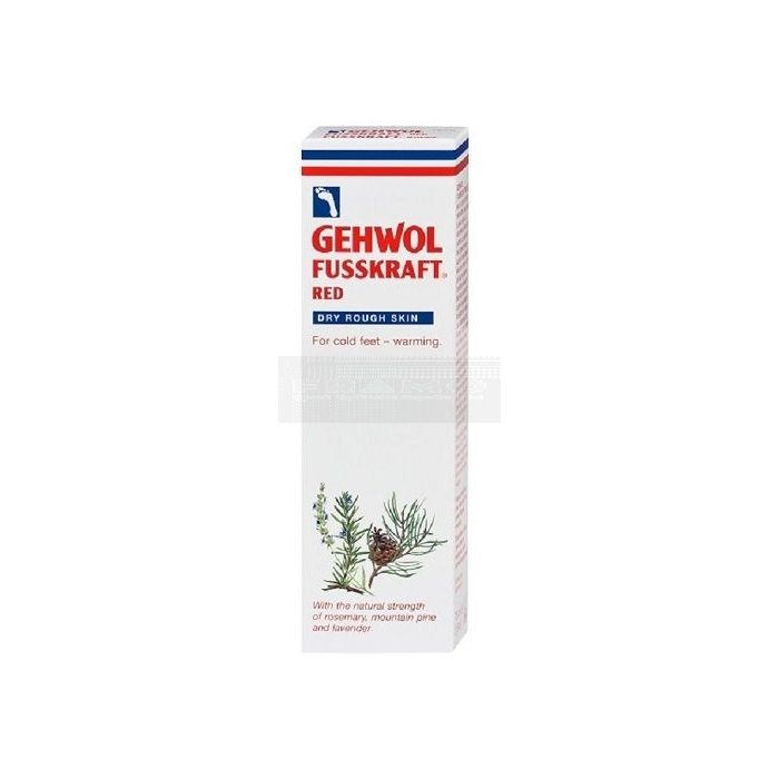 Gehwol fusskraft rood, verwarmende voetcrème 75 ml