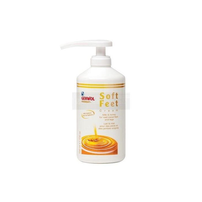 Gehwol fusskraft soft feet crème met pomp 500 ml