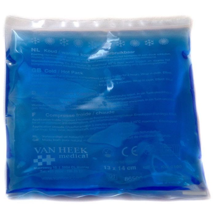 Reusable cold - hot pack 13 cm x 14 cm