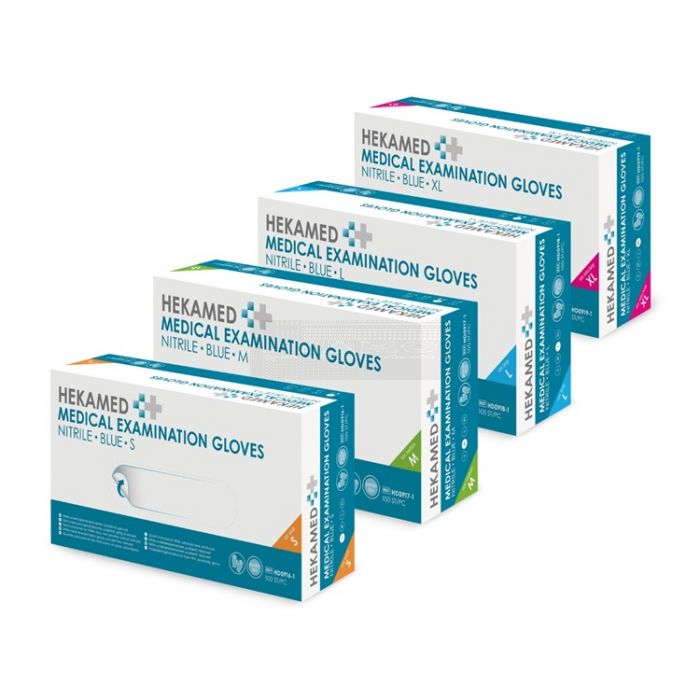 Hekamed Soft Nitrile Handschoenen