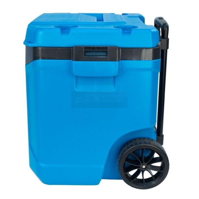 Igloo koelbox Latitude voorheen Transformer 60 roller / 57 liter zijkant