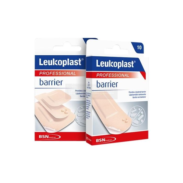 Leukoplast barrier waterdichte wondpleister strips à 10 stuks