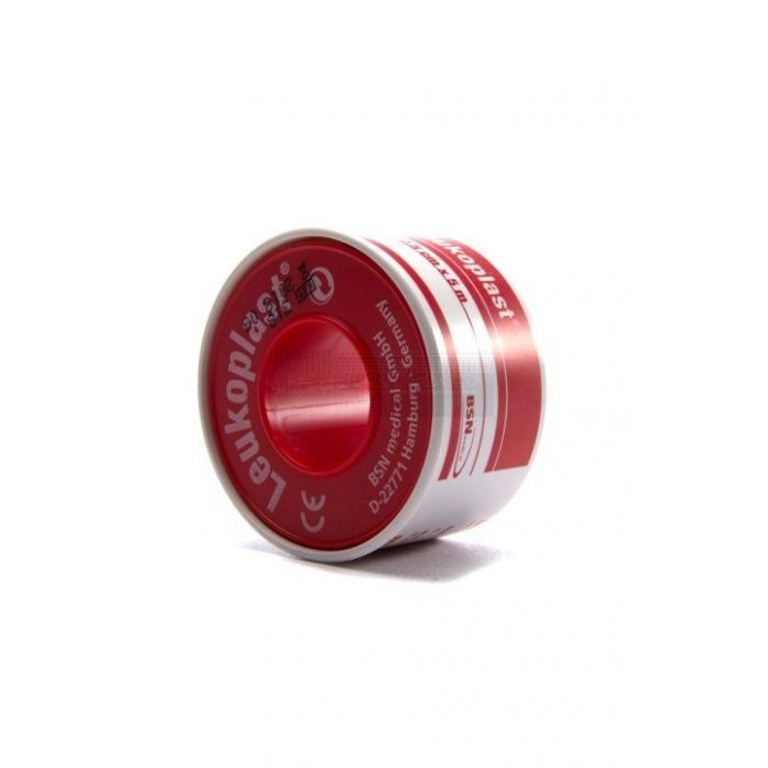 Leukoplast beige fixatiepleister 1,25 cm x 5 meter