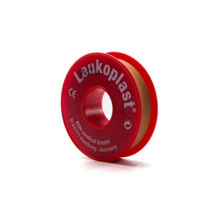 Leukoplast beige fixatiepleister 1,25 cm x 9,2 meter
