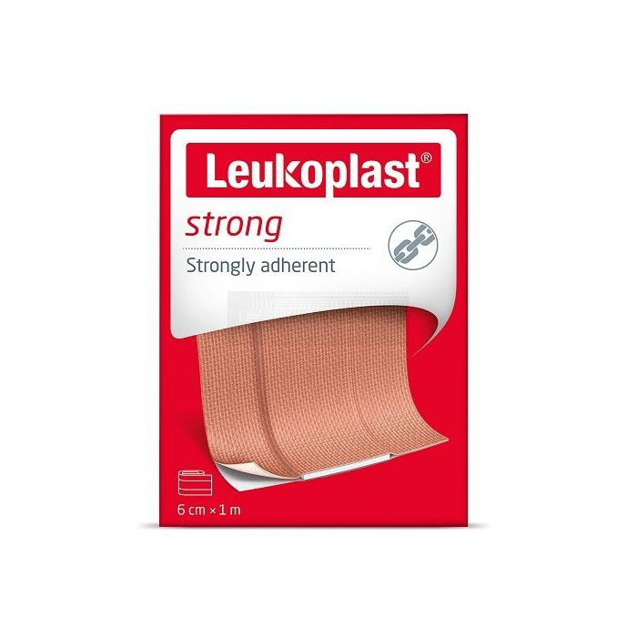 Leukoplast strong met extra kleefkracht 6 cm x 1 meter nieuw