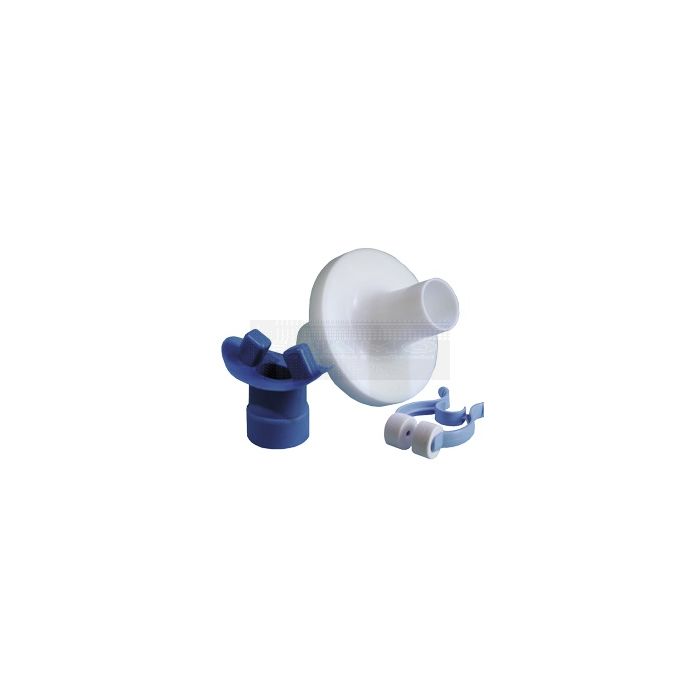 MicroGard IIC longfunctie filters met blauw mondstuk en neusklem, verpakking 80 stuks