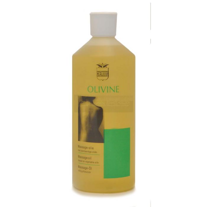 Olivine massage olie 500 ml 100% plantaardig hypoallergeen voor professionele massage