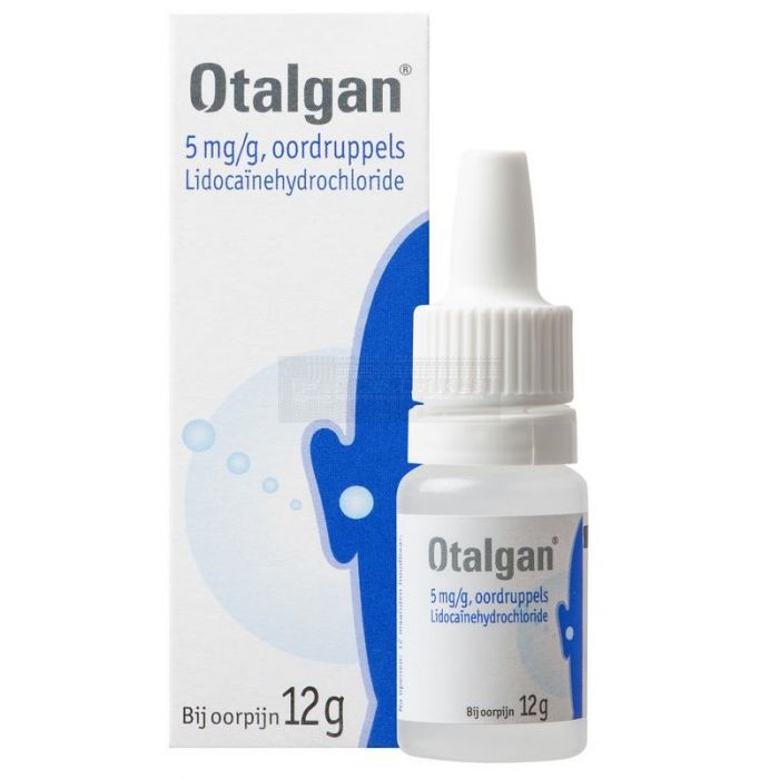 Otalgan oordruppels Lidocaïnehydrochloride à 12 gram