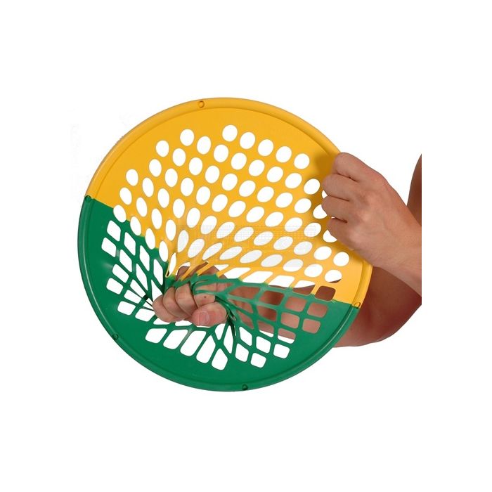 Power-Web Duo Senior Handtrainer Ø 36 cm – Dubbele Weerstand voor Handtherapie geel - groen