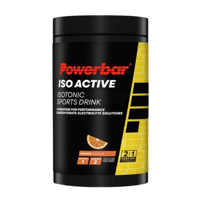 PowerBar IsoActive sportdrank Orange 600 gram – isotone sportdrank met elektrolyten (6-pack) kopen bij FRAMO