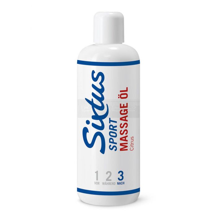 Sixtus Sixtufit massage olie citrus 500 ml - 0,5 liter