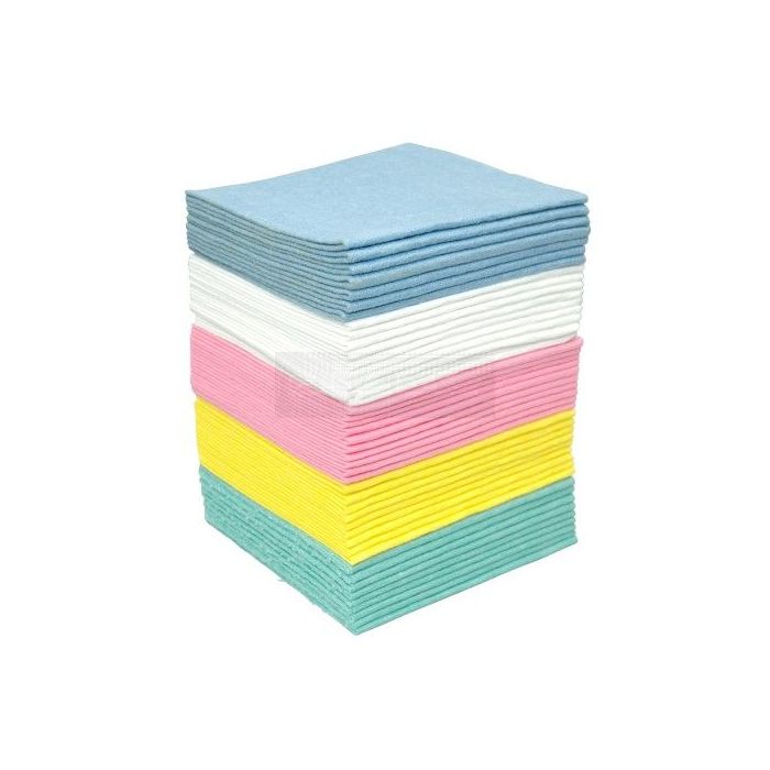 Sopdoek 1/4 gevouwen 38 cm x 40 cm - doos 200 stuks