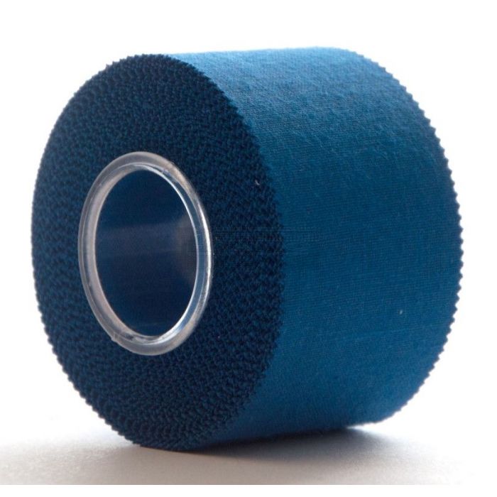Sporttape 3,8 cm x 10 meter per rol blauw