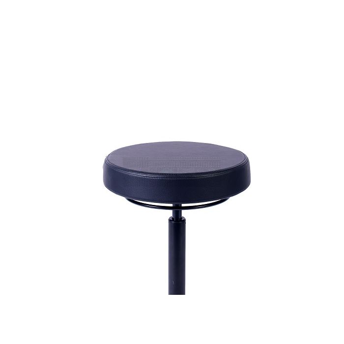Tabouret rond 38 cm met aluminium kruisvoet – behandelkruk