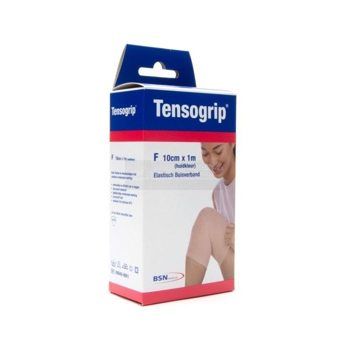 Tensogrip maat F - 10 cm x 1 meter Bovenbeen medium