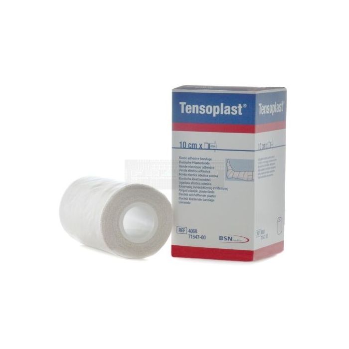 Tensoplast elastische kleefzwachtel 10 cm x 4,5 meter