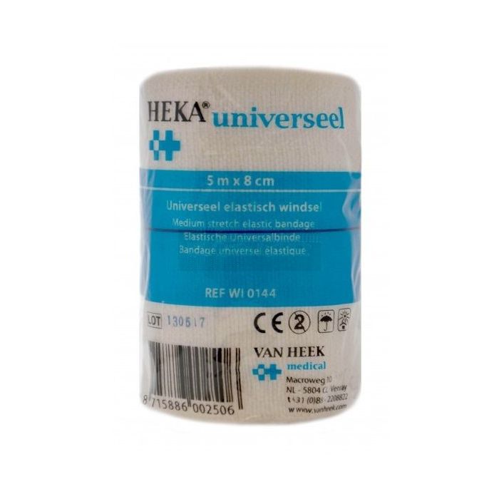 Universeel elastisch windsel 8 cm x 5 meter