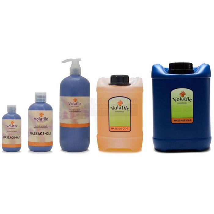 Volatile relax sportmassage olie 100 ml, 250 ml, 1000 ml, 2500 ml, 5000 ml