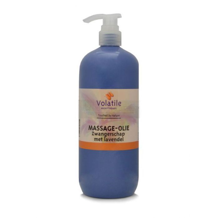 Volatile Zwangerschaps massage olie met Lavendel en Calendula 1000 ml
