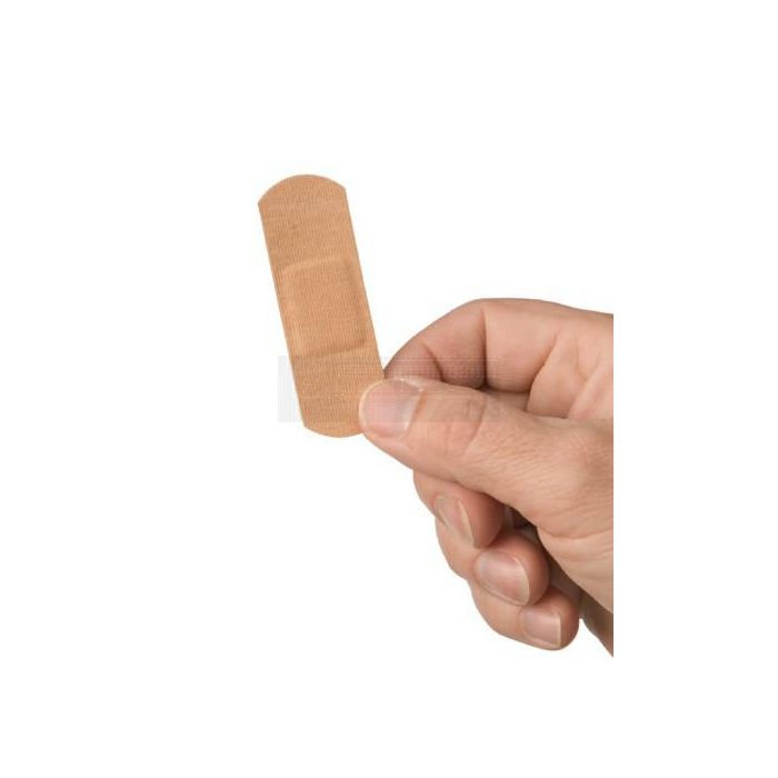 Wondpleister elastisch textiel 25 mm x 72 mm à 100 stuks los