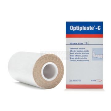 Optiplaste-C 10 cm x 4,5 meter per stuk verpakt