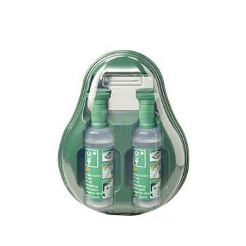 Oogspoelstation met 2 flacons à 500 ml
